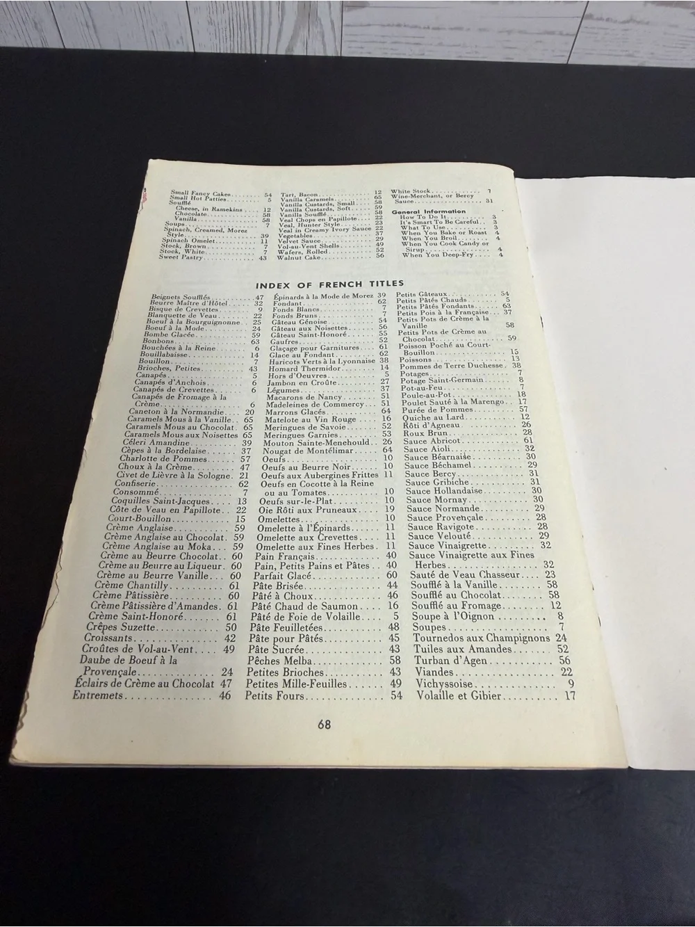 Vintage 1950s The French Cookbook 141 Recipes Culinary Arts Institute